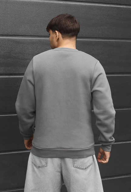 Світшот Чоловічий Стаф Сірий З Логотипом На Флісі Staff Logo Gray Fleece S (404801) - Фото 2 Світшот Чоловічий Стаф Сірий З Логотипом На Флісі Staff Logo Gray Fleece S (404801) - зображення 2