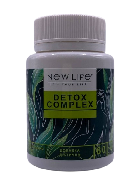 Детокс комплекс DETOX COMPLEX New Life 60 таблеток