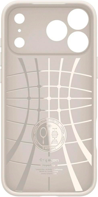 Панель Spigen Liquid Air для Apple iPhone 18 Pro / 17 Pro Titanium (8800337252781) - Фото 3 Панель Spigen Liquid Air для Apple iPhone 18 Pro / 17 Pro Titanium (8800337252781) - зображення 3