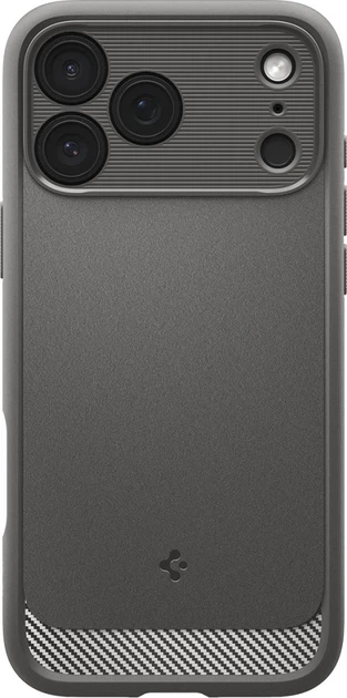 Etui plecki Spigen Rugged Armor Mag do Apple iPhone 18 Pro / 17 Pro Gray (8800337252743) - Zdjęcie 2 Etui plecki Spigen Rugged Armor Mag do Apple iPhone 18 Pro / 17 Pro Gray (8800337252743) - obraz 2