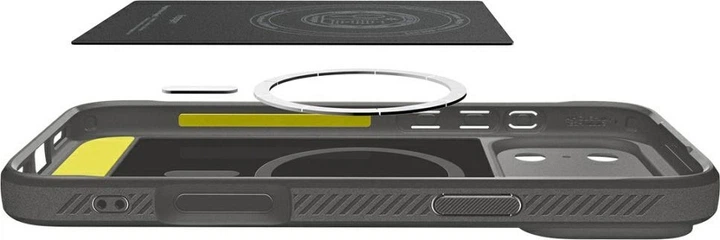 Etui plecki Spigen Rugged Armor Mag do Apple iPhone 18 Pro / 17 Pro Gray (8800337252743) - Zdjęcie 7 Etui plecki Spigen Rugged Armor Mag do Apple iPhone 18 Pro / 17 Pro Gray (8800337252743) - obraz 7