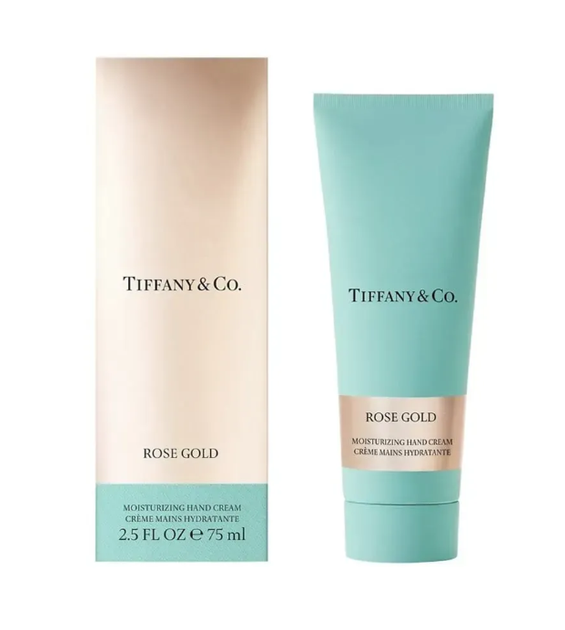 Крем для рук Tiffany Rose Gold Moisturizing Hand Cream 75 ml - Фото 2 Крем для рук Tiffany Rose Gold Moisturizing Hand Cream 75 ml - изображение 2