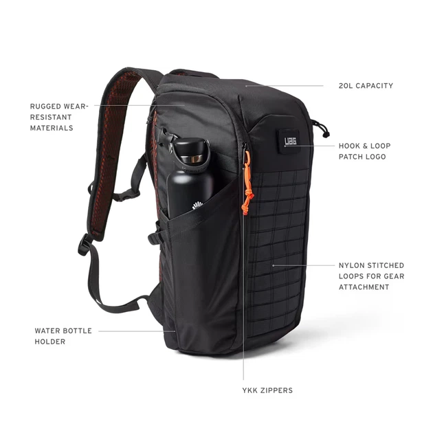 Рюкзак Urban Armor Gear Civilian Backpack для ноутбуков до 16" Midnight Camo (984174114061) - изображение 11