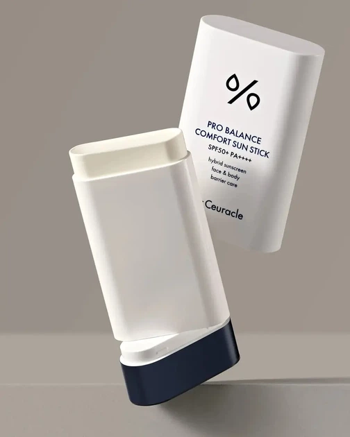 Солнцезащитный стик с пробиотиками для лица Dr.Ceuracle Pro Balance Comfort Sun Stick SPF50+ 18 g - изображение 5