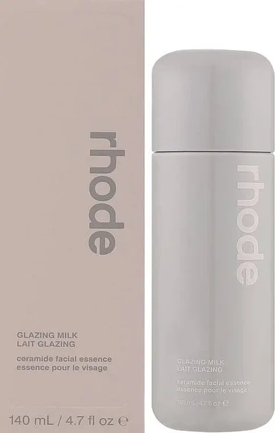Зволожувальна молочна есенція для обличчя Rhode Glazing Milk 140 ml - Фото 1 Зволожувальна молочна есенція для обличчя Rhode Glazing Milk 140 ml - зображення 1