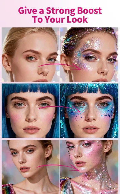 SEVICH Glitter Stick Blue 16 г Блиск-стік гліттер-хайлайтер для обличчя, тіла та волосся Севіч Синій - зображення 5