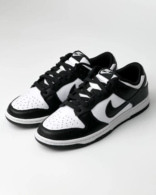 Кросівки чоловічі Dunk Low Retro Black/White 44 DD1391-100 - изображение 2