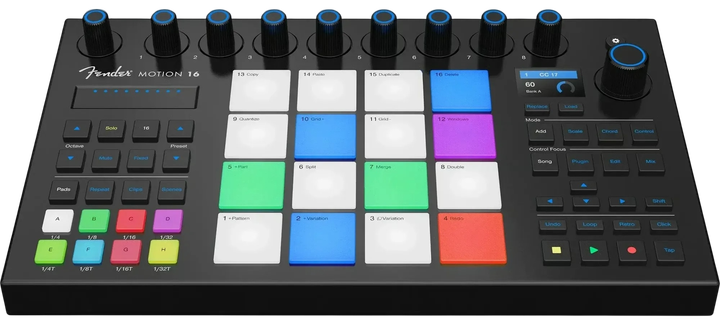 Klawiatura MIDI Fender Motion 16 - obraz 2