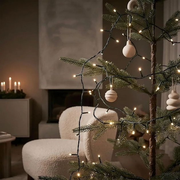 LED-гірлянда LIVARNO home 120 LED, тепле біле світло, 18,9 м, таймер, IP44 - зображення 2
