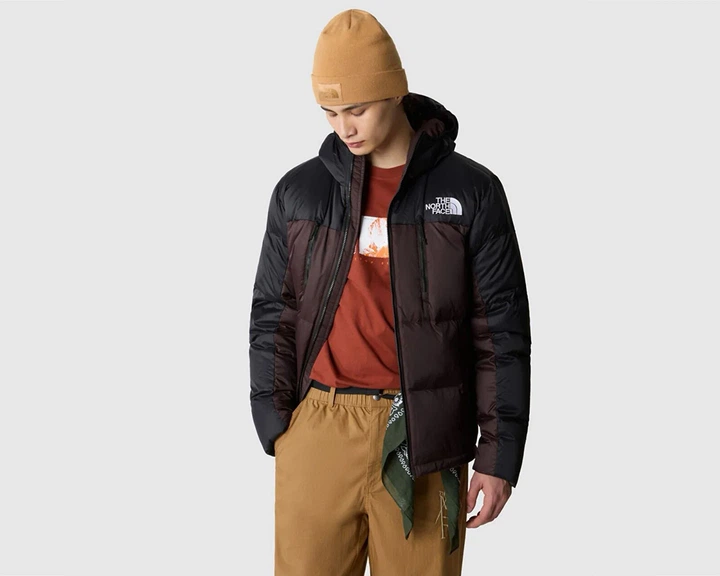 Чоловіча пухова куртка The North Face Himalayan Light Down Jacket Коричнево-чорний XS Код: NF0A7X16LOS Coal Brown / Timber - зображення 5