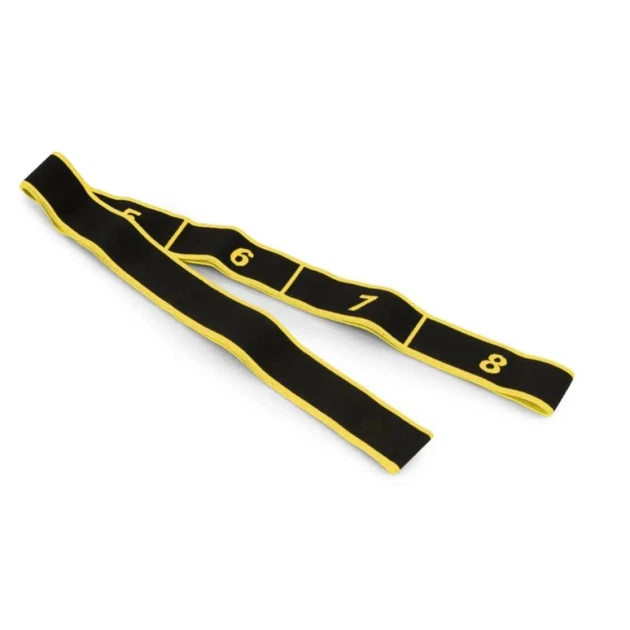 Еспандер з петлями для розтяжки PowerPlay PP_4311 Fitness Band Жовта (88*4см.) - Фото 2 Еспандер з петлями для розтяжки PowerPlay PP_4311 Fitness Band Жовта (88*4см.) - зображення 2