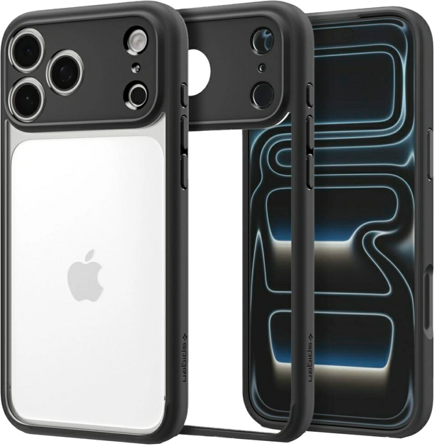 Панель Spigen Ultra Hybrid для Apple iPhone 18 Pro Max / 17 Pro Max Black (8800337252439) - Фото 1 Панель Spigen Ultra Hybrid для Apple iPhone 18 Pro Max / 17 Pro Max Black (8800337252439) - зображення 1