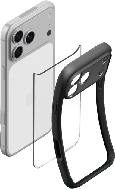 Панель Spigen Ultra Hybrid для Apple iPhone 18 Pro Max / 17 Pro Max Black (8800337252439) - Фото 4 Панель Spigen Ultra Hybrid для Apple iPhone 18 Pro Max / 17 Pro Max Black (8800337252439) - зображення 4