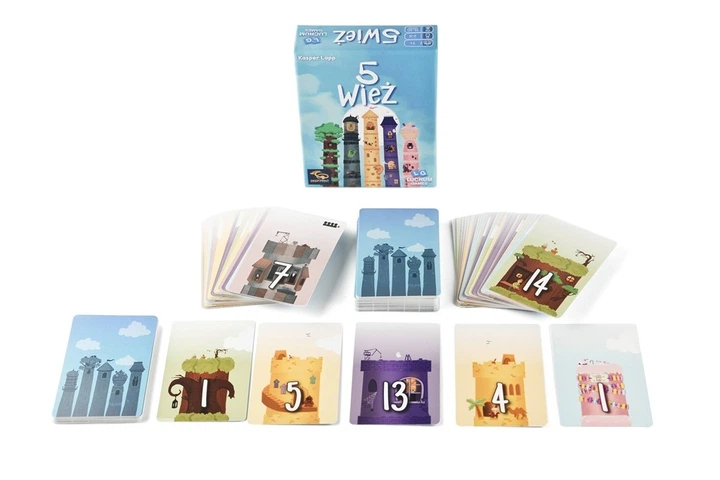 Gra planszowa Lucrum Games 5 Wież (edycja polska) (5904305400594) - obraz 2