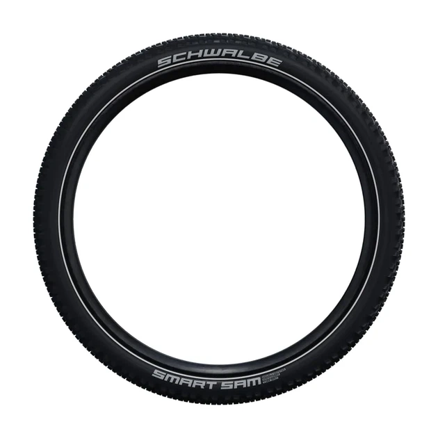 Покришка велосипедна Schwalbe Smart Sam Performance 700x40C (42-622) Addix HS624 жорсткий корд, чорна зі світловідбивачем - Фото 3 Покришка велосипедна Schwalbe Smart Sam Performance 700x40C (42-622) Addix HS624 жорсткий корд, чорна зі світловідбивачем - зображення 3