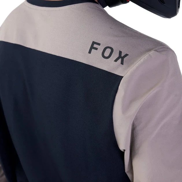 Джерси велосипедное Fox Defend бежевое, размер 3XL - изображение 2