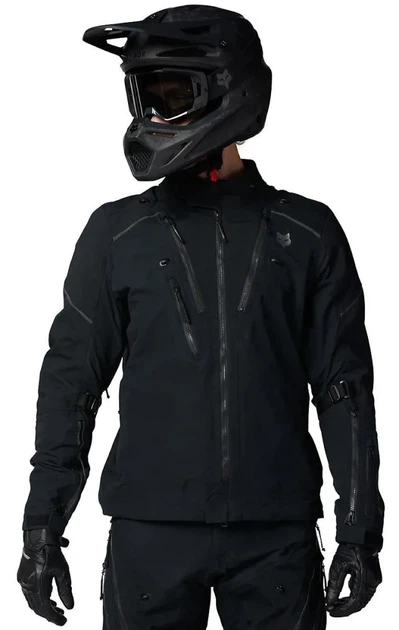 Куртка мотоциклетная Fox Defend Gore-Tex Adventure чёрная, размер M - изображение 7