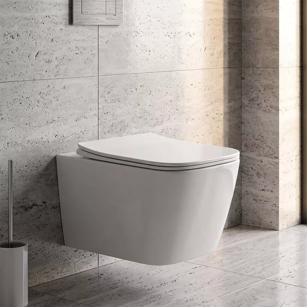 Інсталяція Grohe Rapid SL 38772001 з панеллю змиву Skate Cosmopolitan 38732000 + унітаз Primera UF 005 Vortex Flush з сидінням Soft Close дюропласт - зображення 8