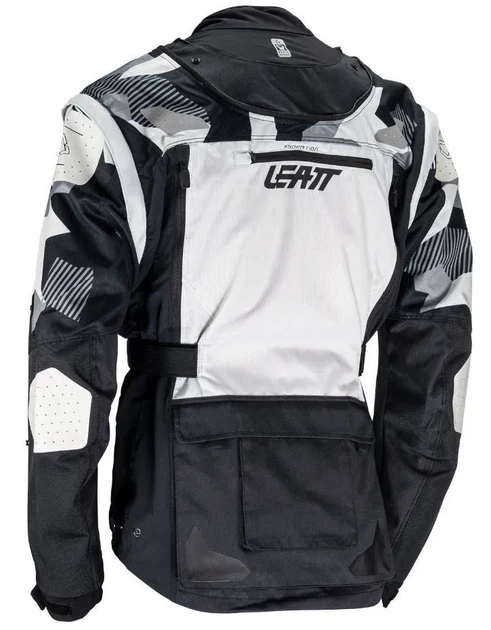 Куртка мотоциклетная Leatt Moto 5.5 Enduro серая, размер XXL - изображение 4
