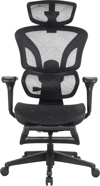 Кресло офисное OfficePro Onix OC975B Mesh эргономичное Black - изображение 2