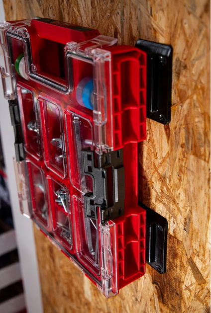 Кріплення на ящик 4шт Qbrick System ONE Organizers Connect Adapters із пластику ABS з навантаженням до 8 кг - Фото 5 Кріплення на ящик 4шт Qbrick System ONE Organizers Connect Adapters із пластику ABS з навантаженням до 8 кг - зображення 5