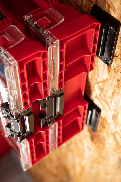 Кріплення на ящик 4шт Qbrick System ONE Organizers Connect Adapters із пластику ABS з навантаженням до 8 кг - Фото 6 Кріплення на ящик 4шт Qbrick System ONE Organizers Connect Adapters із пластику ABS з навантаженням до 8 кг - зображення 6