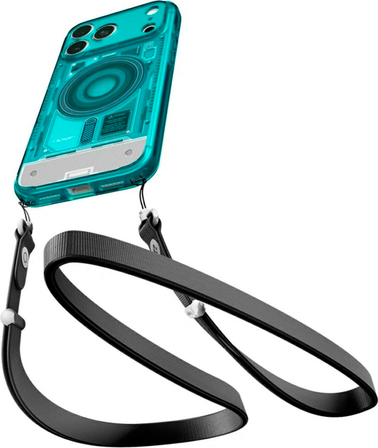 Etui Spigen C1 Ultra Hybrid Mag MagSafe do Apple iPhone 18 Pro / 17 Pro Blue (8800337251142) - Zdjęcie 7 Etui Spigen C1 Ultra Hybrid Mag MagSafe do Apple iPhone 18 Pro / 17 Pro Blue (8800337251142) - obraz 7