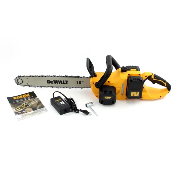 Акумуляторна пила DeWalt DCM575N 36 В 6 А·год, шина 45 см, 2 АКБ для робіт по дереву - зображення 5