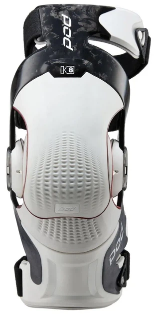 Ортез колінний POD K8 3.0 Forged Carbon White Small білий карбон CE Level 2 мотокрос - зображення 3
