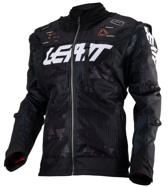 Куртка мотоциклетная Leatt Moto 4.5 X-Flow черная, размер 3XL - Фото 1 Куртка мотоциклетная Leatt Moto 4.5 X-Flow черная, размер 3XL - изображение 1