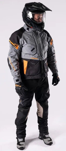 Куртка мотоциклетная Leatt 8.5 MultiTour Adventure Iron XL серая HydraDri DRI 35000 всесезонная - Фото 8 Куртка мотоциклетная Leatt 8.5 MultiTour Adventure Iron XL серая HydraDri DRI 35000 всесезонная - изображение 8
