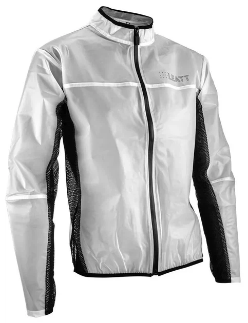 Дождевик велосипедный Leatt MTB RaceCover полупрозрачный, размер S - изображение 3