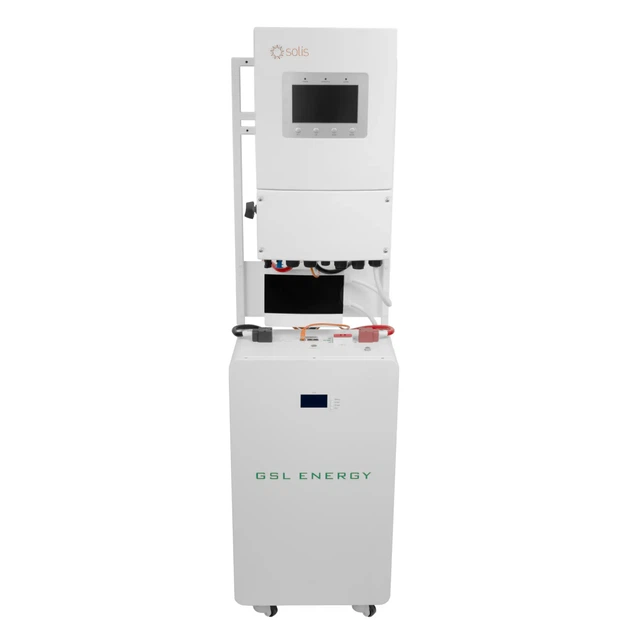 Система зберігання енергії Solis SVS-1SL6K1-LGS16K1-1 6kW 16.1kWh 1BAT LiFePO4 ≥6500 циклів - Фото 1 Система зберігання енергії Solis SVS-1SL6K1-LGS16K1-1 6kW 16.1kWh 1BAT LiFePO4 ≥6500 циклів - зображення 1
