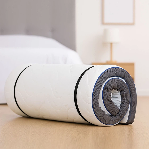 Ортопедичний матрац-топпер Family Sleep Day-Night Top Air для дивана чи ліжка 70×200 см (НФ-00000739) - зображення 6