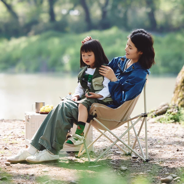 Стілець складаний Naturehike Stellaluna T01 CNH23JU13002, L, бежевий - зображення 6