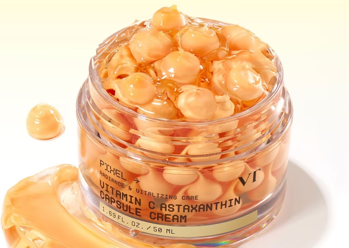 Крем для лица с витамином С и астаксантином VT Cosmetics Vitamin C Astaxanthin Capsule Cream, 50 мл - Фото 2 Крем для лица с витамином С и астаксантином VT Cosmetics Vitamin C Astaxanthin Capsule Cream, 50 мл - изображение 2