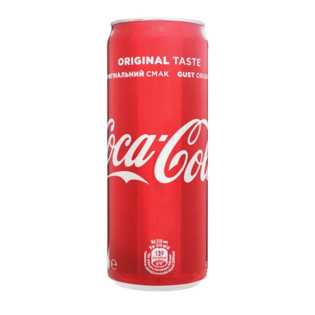 Напій Coca-Cola 0,33л - Фото 1 Напій Coca-Cola 0,33л - изображение 1