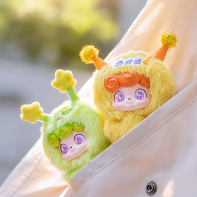 Колекційна м'яка іграшка сюрприз з кільцем 1 шт POP TOP JOTOYS серії Q.Kid (Космо-хвилі) - изображение 3