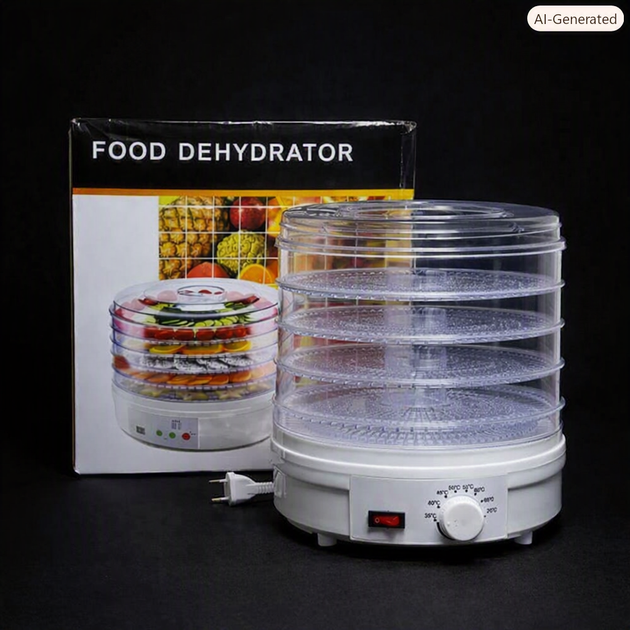 Електрична сушарка для овочів, фруктів, грибів та зелені SMX‑01 (дегідратор, 350 Вт, регулювання температури 35–70°C) - Фото 1 Електрична сушарка для овочів, фруктів, грибів та зелені SMX‑01 (дегідратор, 350 Вт, регулювання температури 35–70°C) - изображение 1