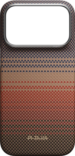Чохол для смартфона Apple iPhone 18 Pro/17 Pro Pitaka Edge Case MagSafe Sunset (KI1802P) - зображення 3