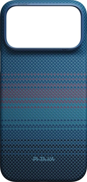 Etui na smartfon Apple iPhone 18 Pro Max/17 Pro Max Pitaka Edge Case Nights Midnight 01 MagSafe Moonrise (KI1803PM) - obraz 3