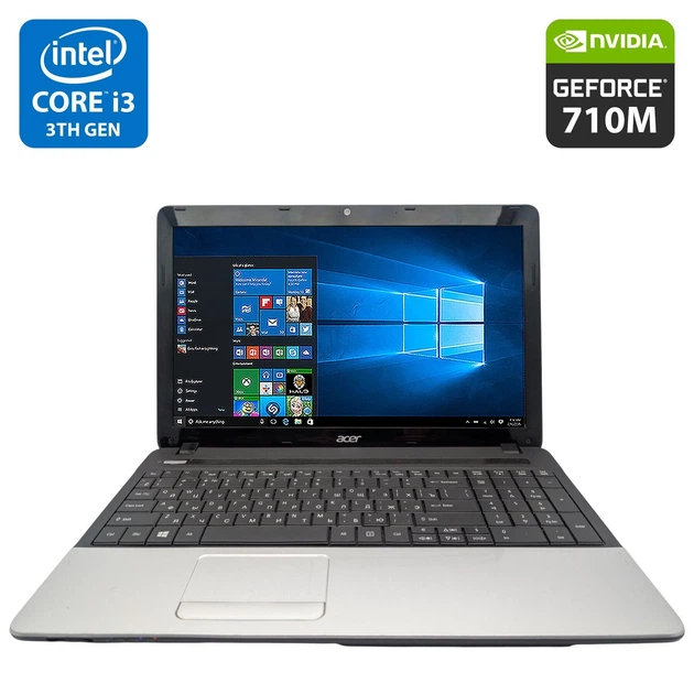 Ноутбук Acer Aspire E1-571G / 15.6" (1366x768) TN / Intel Core i3-3110M (2 (4) ядра по 2.4 GHz) / 8 GB DDR3 / 500 GB HDD / nVidia GeForce 710M, 2 GB GDDR3, 64-bit / WebCam / DVD-ROM б/у - Фото 1 Ноутбук Acer Aspire E1-571G / 15.6" (1366x768) TN / Intel Core i3-3110M (2 (4) ядра по 2.4 GHz) / 8 GB DDR3 / 500 GB HDD / nVidia GeForce 710M, 2 GB GDDR3, 64-bit / WebCam / DVD-ROM б/у - изображение 1