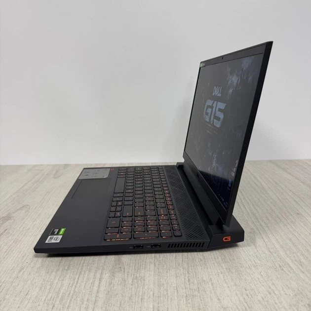 Игровой ноутбук Б-класс Dell G15 5510 / 15.6" (1920x1080) IPS / Intel Core i5-10500H (6 (12) ядер по 2.5 - 4.5 GHz) / 8 GB DDR4 / 256 GB SSD M.2 NVMe / nVidia GeForce GTX 1650, 4 GB GDDR5, 128-bit / WebCam б/у - изображение 4