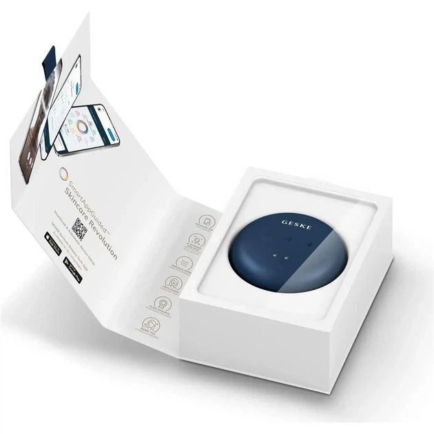 Массажер для лица GESKE Sonic Cool&Warm Face and Body Massager 9в1 Midnight (HB0279) [176788] - изображение 9
