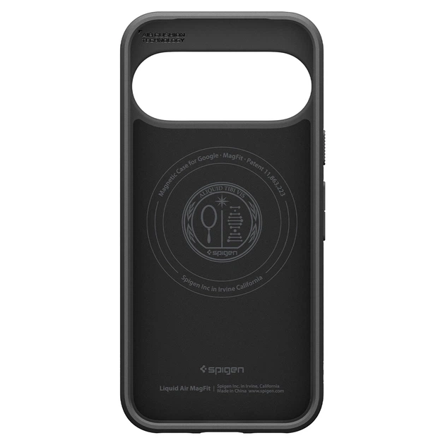 Чехол Spigen Liquid Air MagFit для Google Pixel 11 Pro XL Matte Black (ACS11449) - изображение 5
