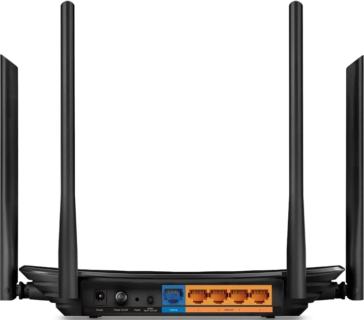 Маршрутизатор TP-Link Archer C6 AC1200, 1167 Мбит/с, 2.4/5 ГГц, 4 гигабитных LAN-порта, 4 антенны - Фото 2 Маршрутизатор TP-Link Archer C6 AC1200, 1167 Мбит/с, 2.4/5 ГГц, 4 гигабитных LAN-порта, 4 антенны - изображение 2
