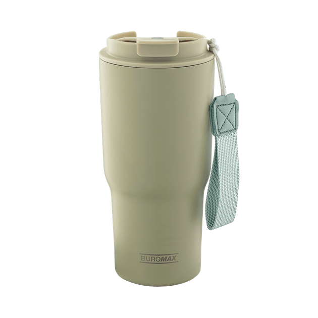 Термокружка Buromax Morandi, 560 мл, оливковый (BM.00103-36) - Фото 1 Термокружка Buromax Morandi, 560 мл, оливковый (BM.00103-36) - изображение 1