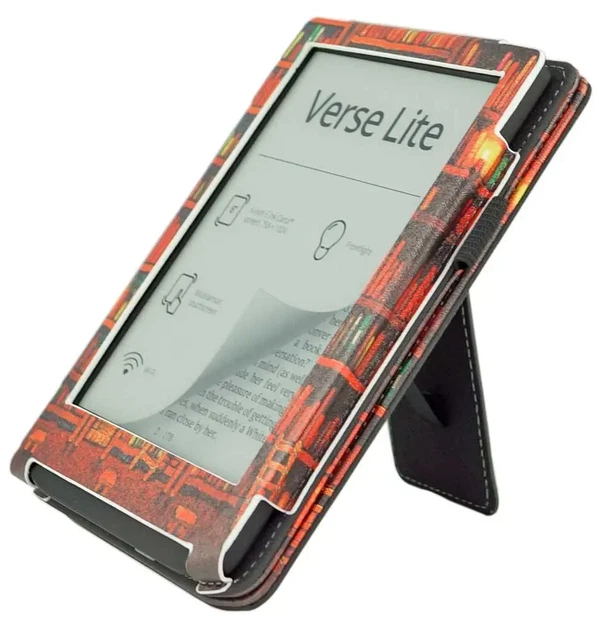Чехол (обложка) на PocketBook 634 Verse Pro Azure с ремешком для руки и подставкой "Магнолия", "Библиотека" (7707036) Другое - Фото 3 Чехол (обложка) на PocketBook 634 Verse Pro Azure с ремешком для руки и подставкой "Магнолия", "Библиотека" (7707036) Другое - изображение 3