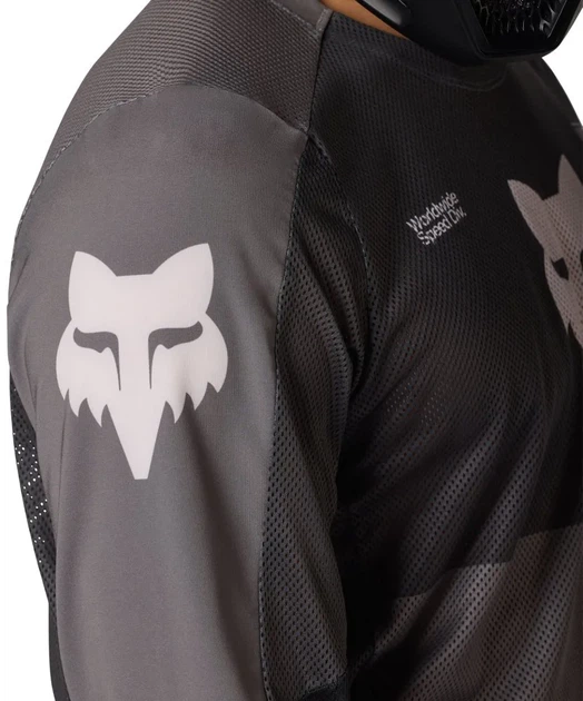 Джерси Fox Ranger Air Grey XL серое drirelease Rider Attack Position эндуро - изображение 2
