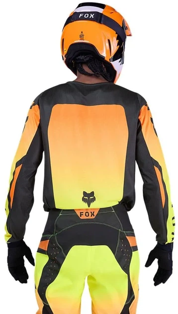 Джерси мотокроссовое Fox 180 Jersey Shield желтое, размер XXL - изображение 2